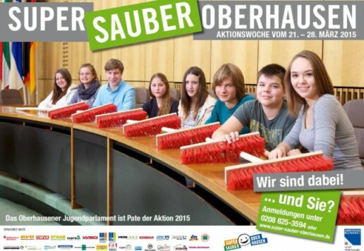 Pate der Super-Sauber-Oberhausen Aktion 2015